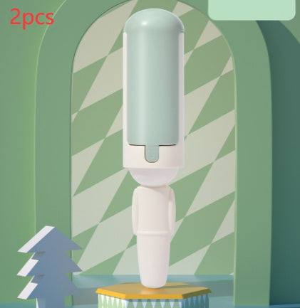 Pet Hair Remover Roller – Ergonomic Non‑Slip Handle with Self‑Cleaning Dust Base