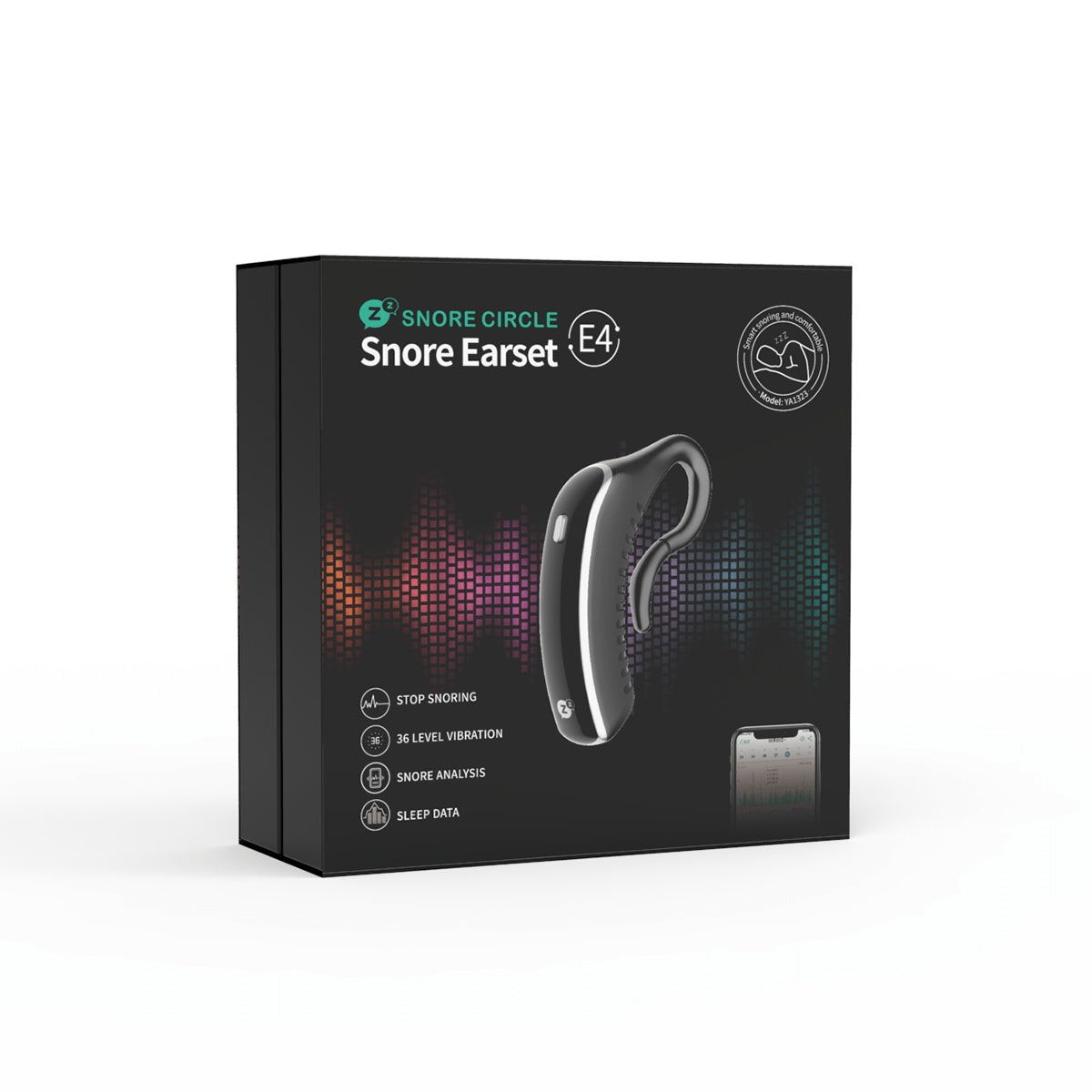 Smart 24‑Hour Bluetooth Anti‑Snoring Earset (YA1323) – Intelligent Sleep Aid