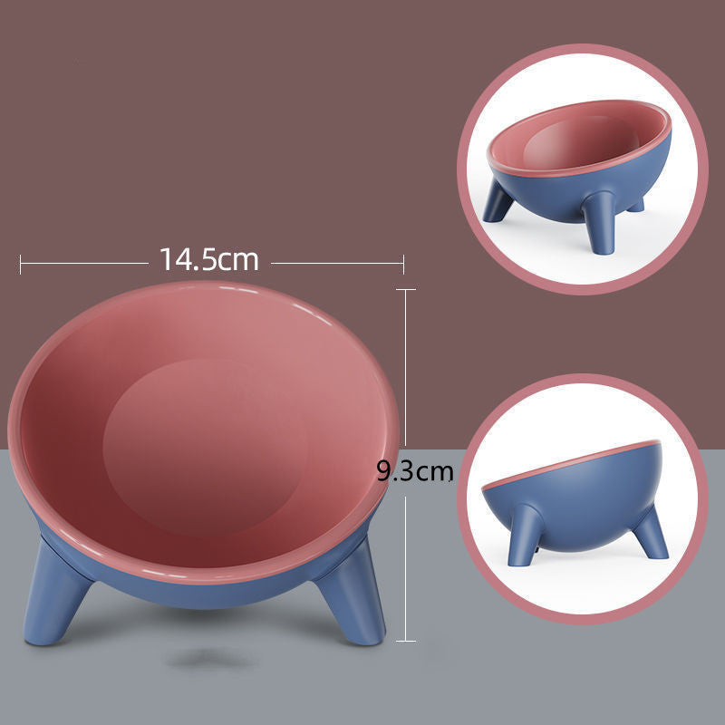 Cat Dog Bowl With Stand – 15° Tilted Elevated Nordic Feeder