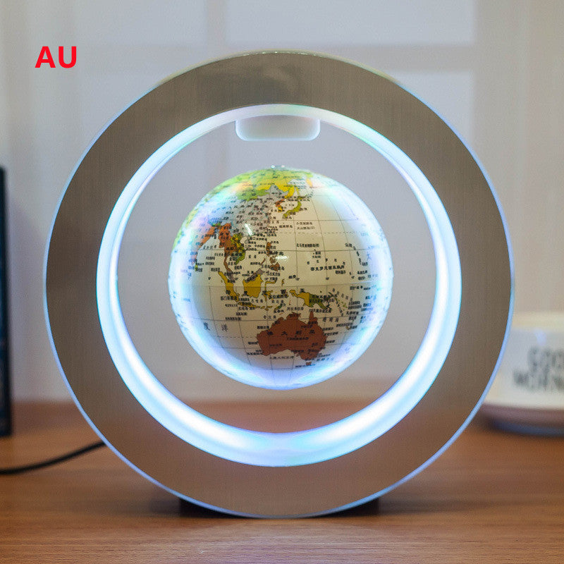 Round LED World Map Floating Globe ā Anti-Gravity Light