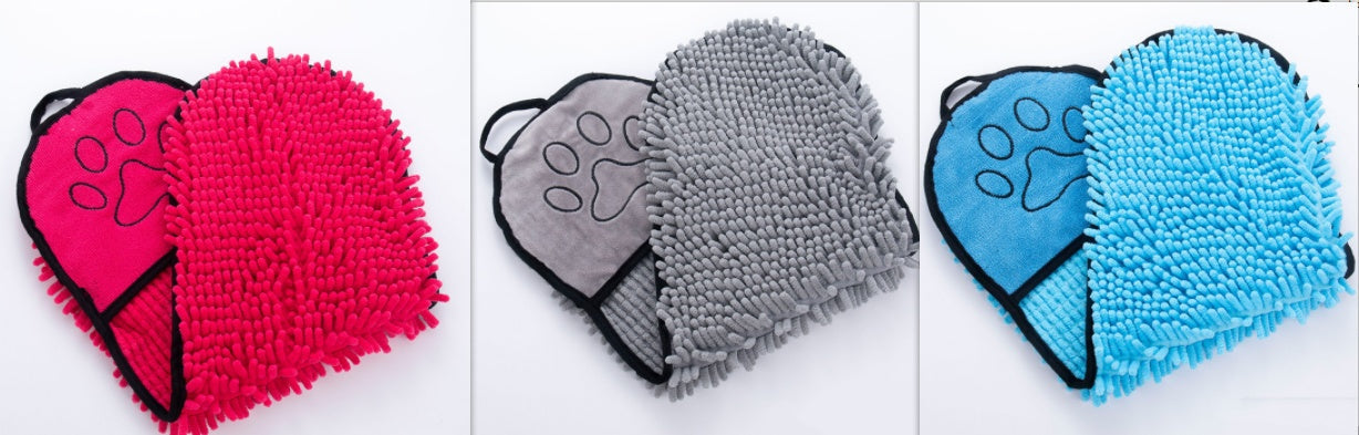 Super-Absorbent Microfiber Pet Bathrobe – Quick-Dry Towel for Dogs & Cats