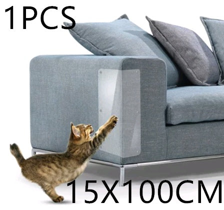 Cat Claw Protector Sofa Pads – Clear PVC Furniture Shield