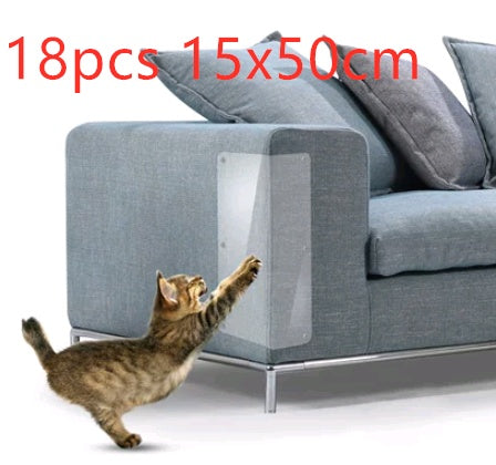 Cat Claw Protector Sofa Pads – Clear PVC Furniture Shield