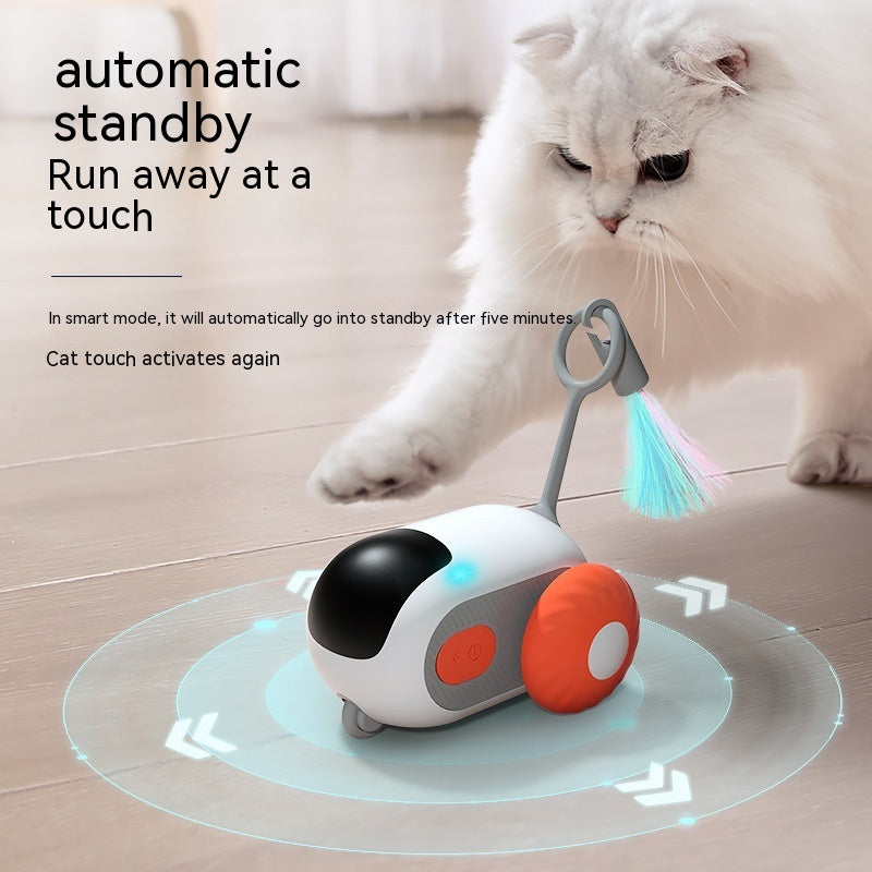 Smart Interactive Cat Car Toy – USB Rechargeable, RC Fun