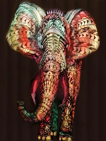 Graffiti African Girl Shower Curtain – Bold Hip-Hop Urban Art for Bathroom Decor