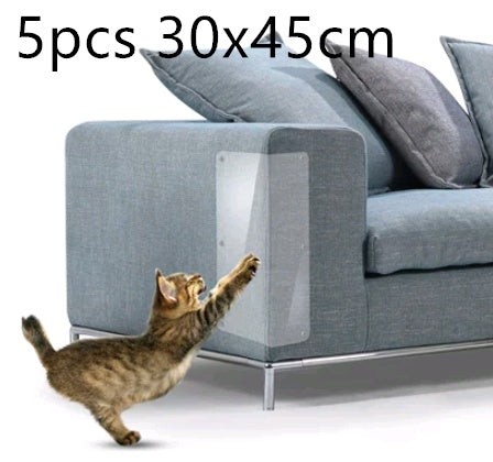 Cat Claw Protector Sofa Pads – Clear PVC Furniture Shield