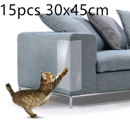 Cat Claw Protector Sofa Pads – Clear PVC Furniture Shield