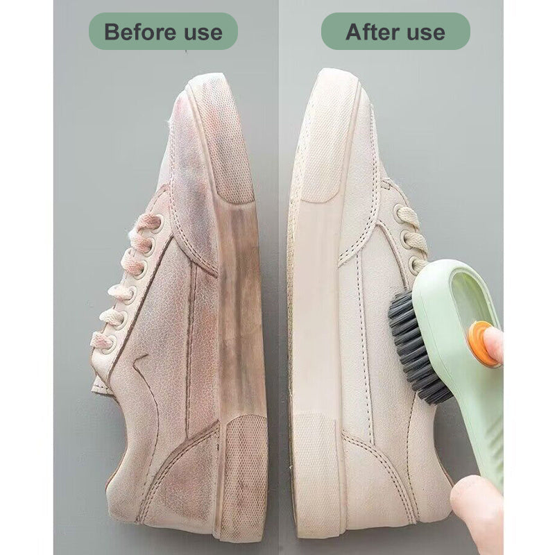 Deep Cleaning Shoe Brush – Auto Liquid Discharge for Effortless Cleaning 🧼