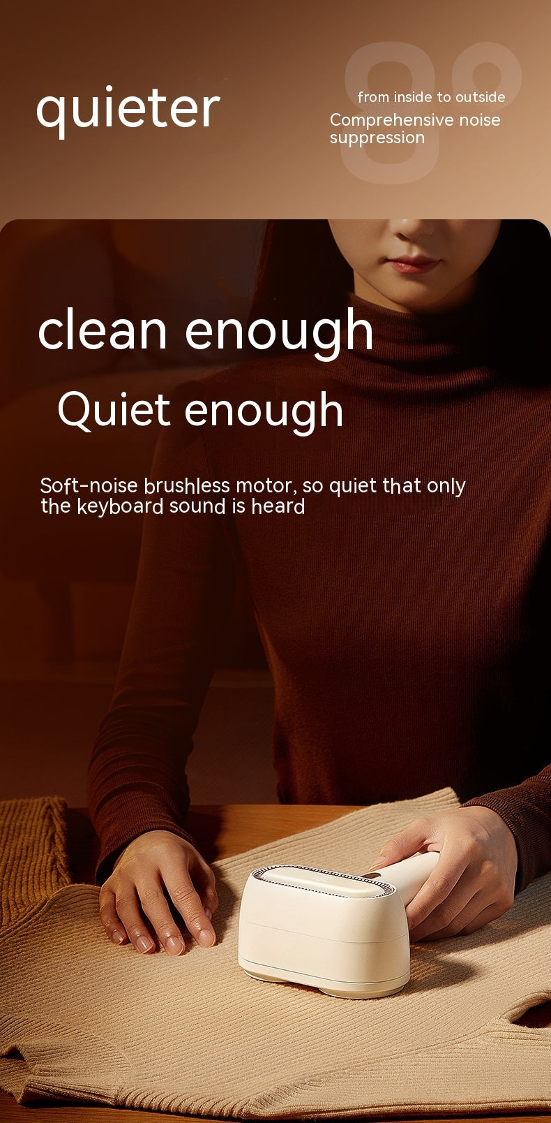 USB‑Rechargeable Fabric Hair Ball Trimmer & Lint Shaver – Efficient USB Charging & Portable Design