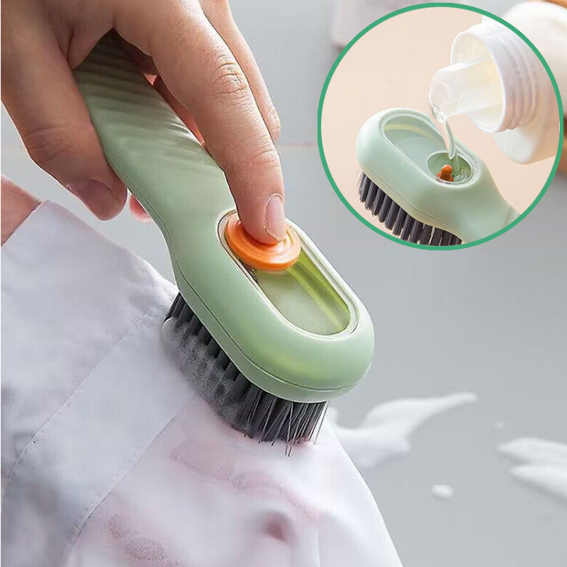Deep Cleaning Shoe Brush – Auto Liquid Discharge for Effortless Cleaning 🧼