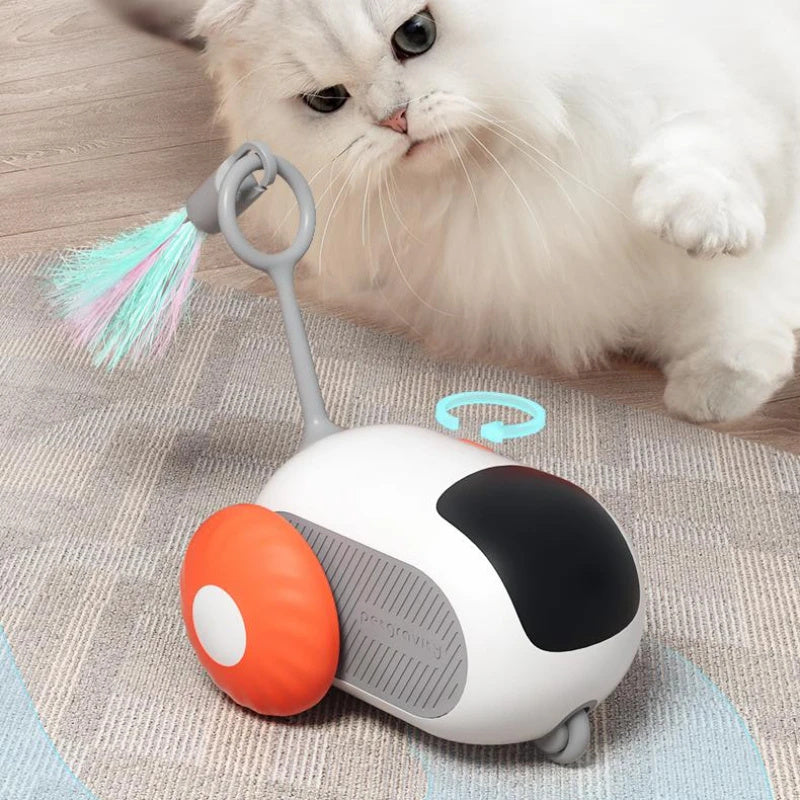 Smart Interactive Cat Car Toy – USB Rechargeable, RC Fun