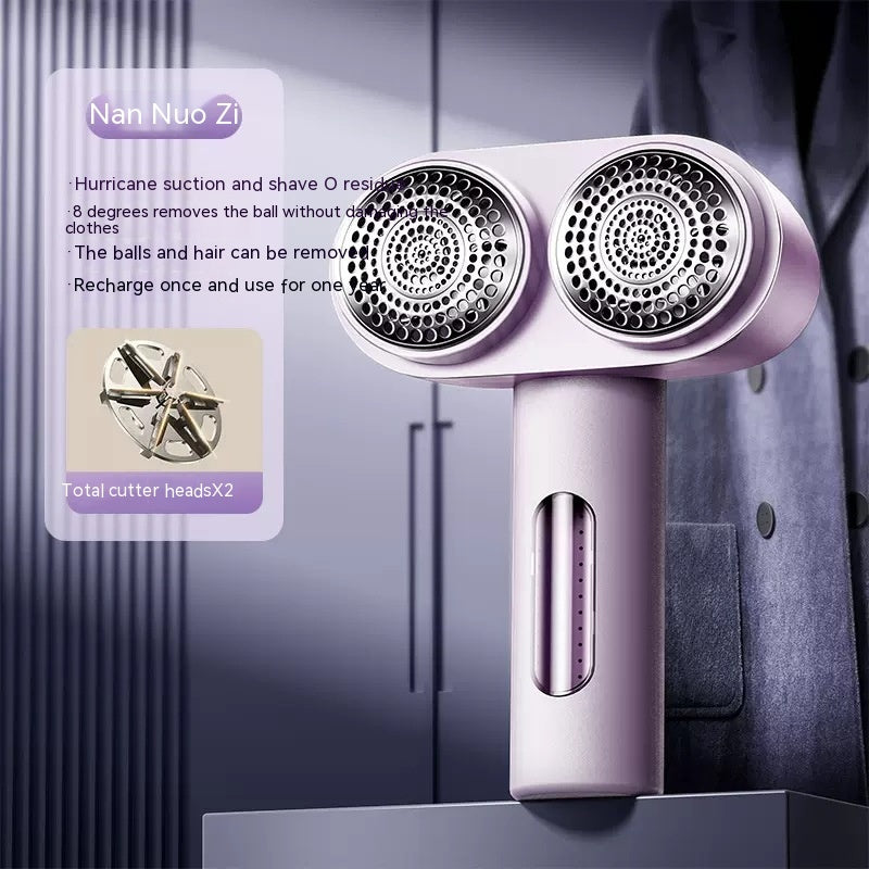 USB‑Rechargeable Fabric Hair Ball Trimmer & Lint Shaver – Efficient USB Charging & Portable Design