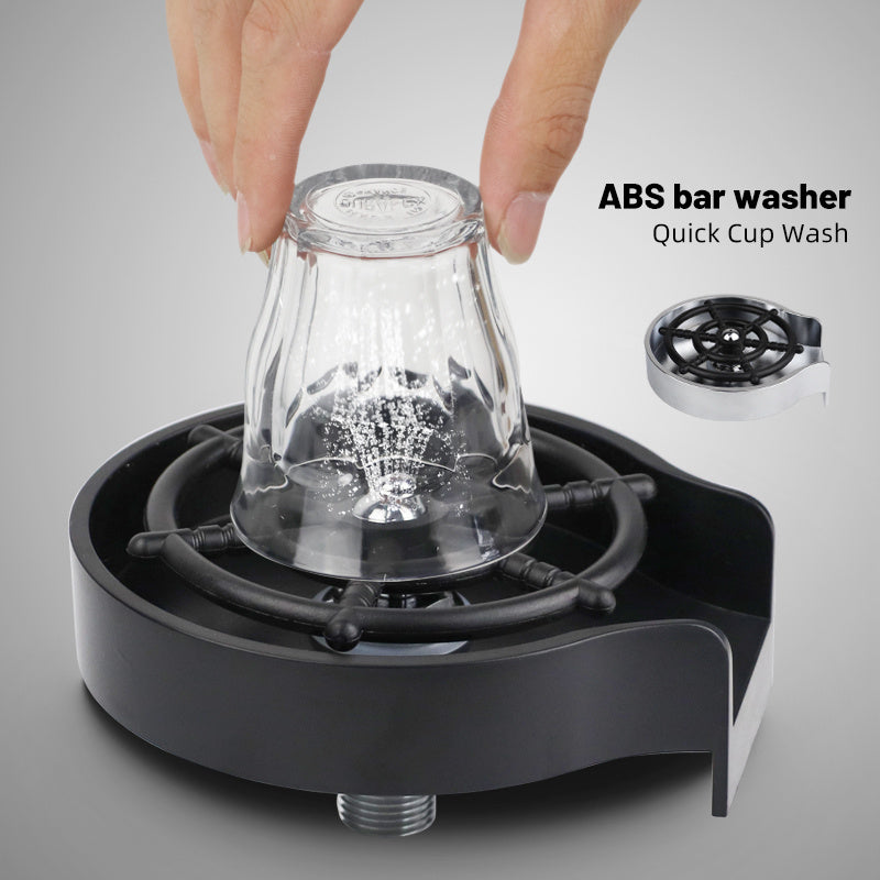 Bar Counter Cup Rinser – High-Pressure Spray Washer for Glasses & Pitchers