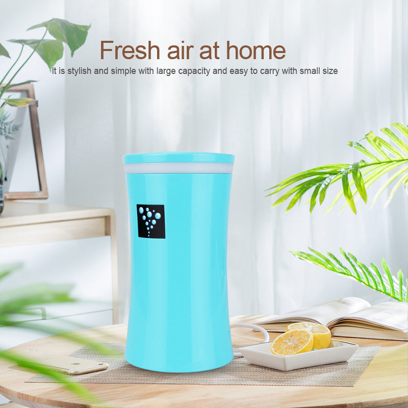 USB Car Humidifier & Aroma Diffuser – LED Night Light with Ultrasonic Mist