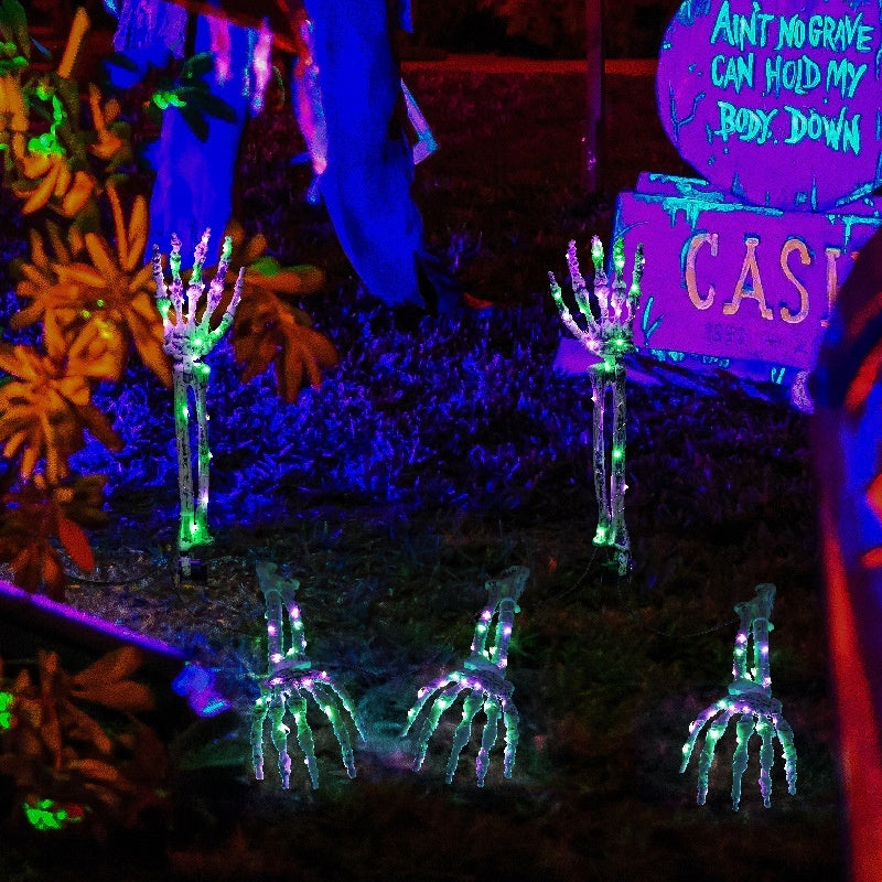 Halloween Solar Ground Lamp – Outdoor Courtyard Ambience Light