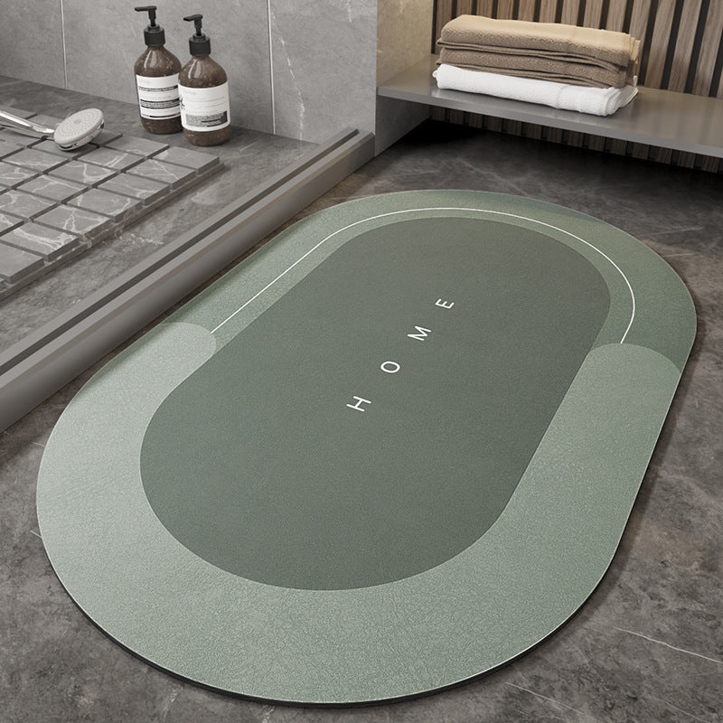 Cushion Cushion Bathroom Mat – Soft Sliding‑Door Foot Mat