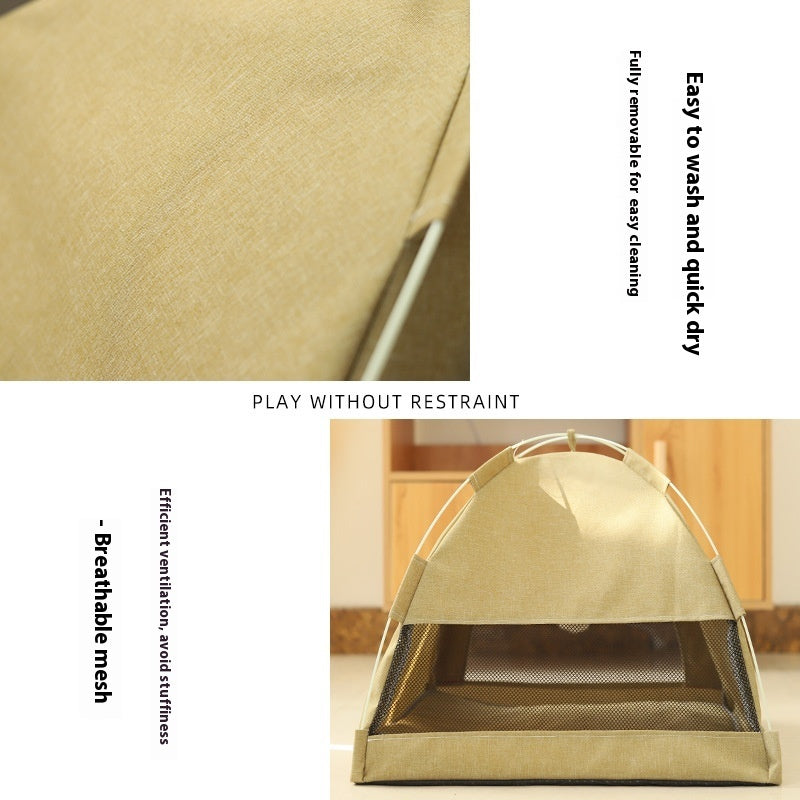 Cathouse Breathable Pet Tent Nest – Indoor And Outdoor Cat Room