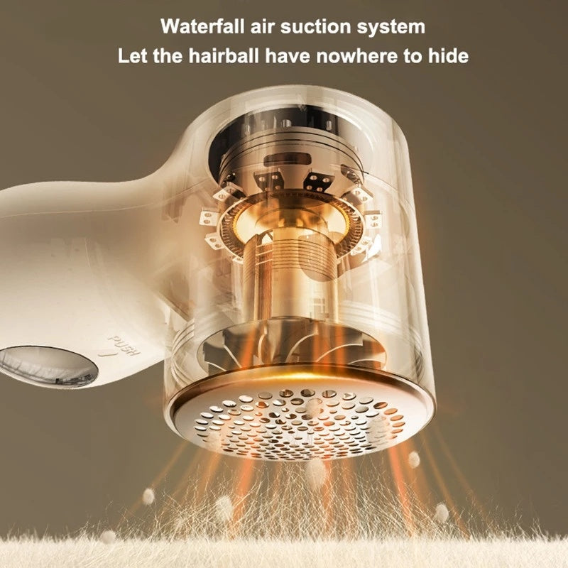 Smart LED Electric Fabric Shaver & Lint Remover – USB-C Rechargeable with Display & Multiple Speed Modes