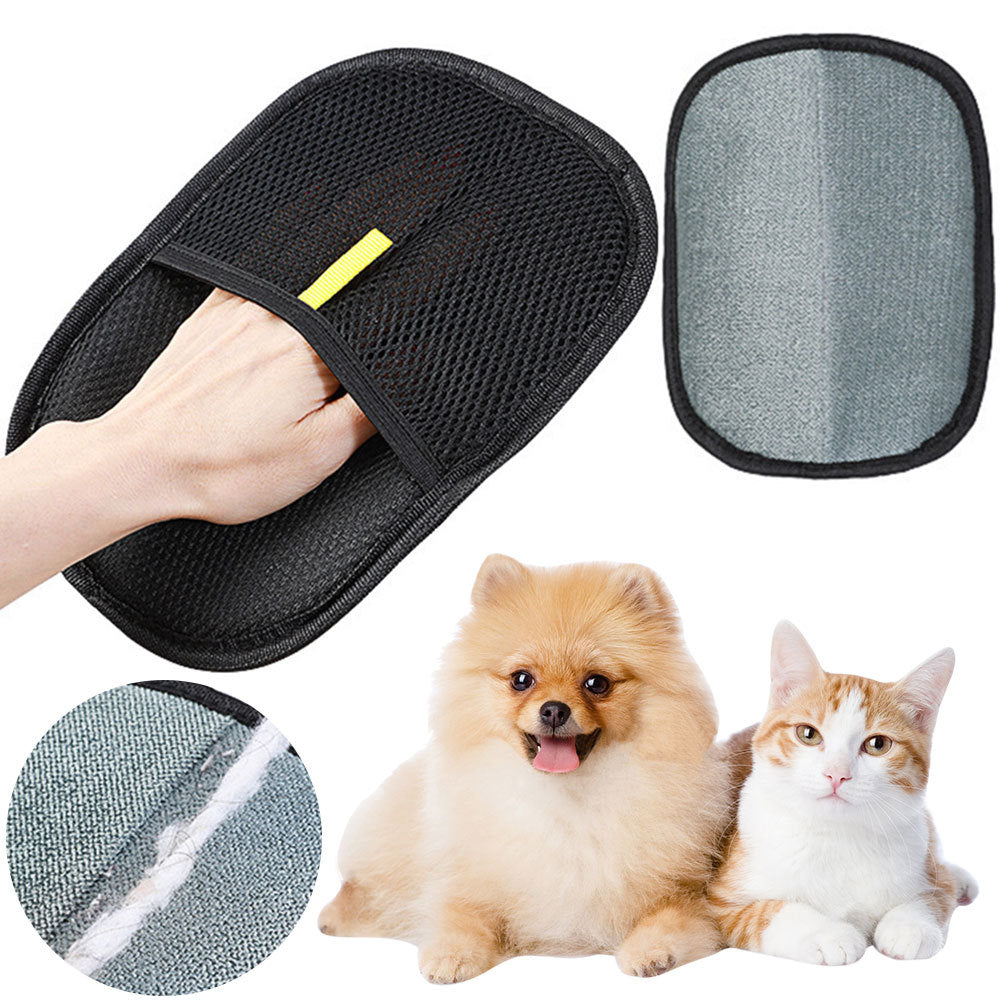 Premium Pet Hair Remover Mitt – Reusable Deshedding Glove