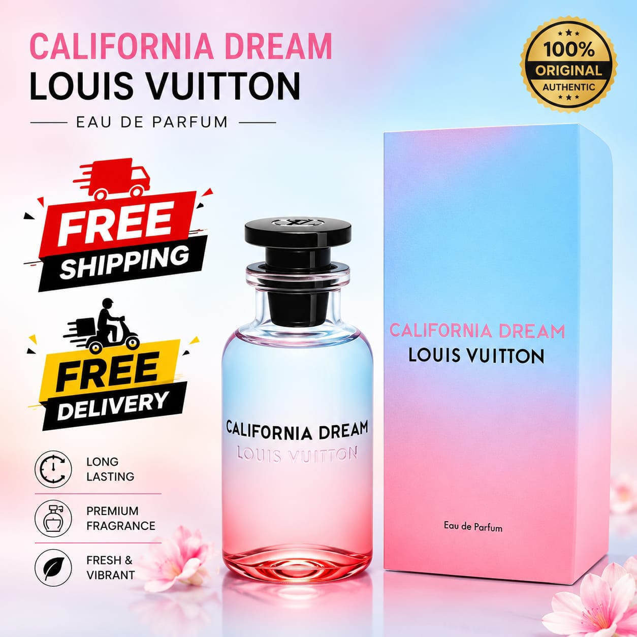 Louis Vuitton California Dream Eau de Parfum 3.4oz/100ml