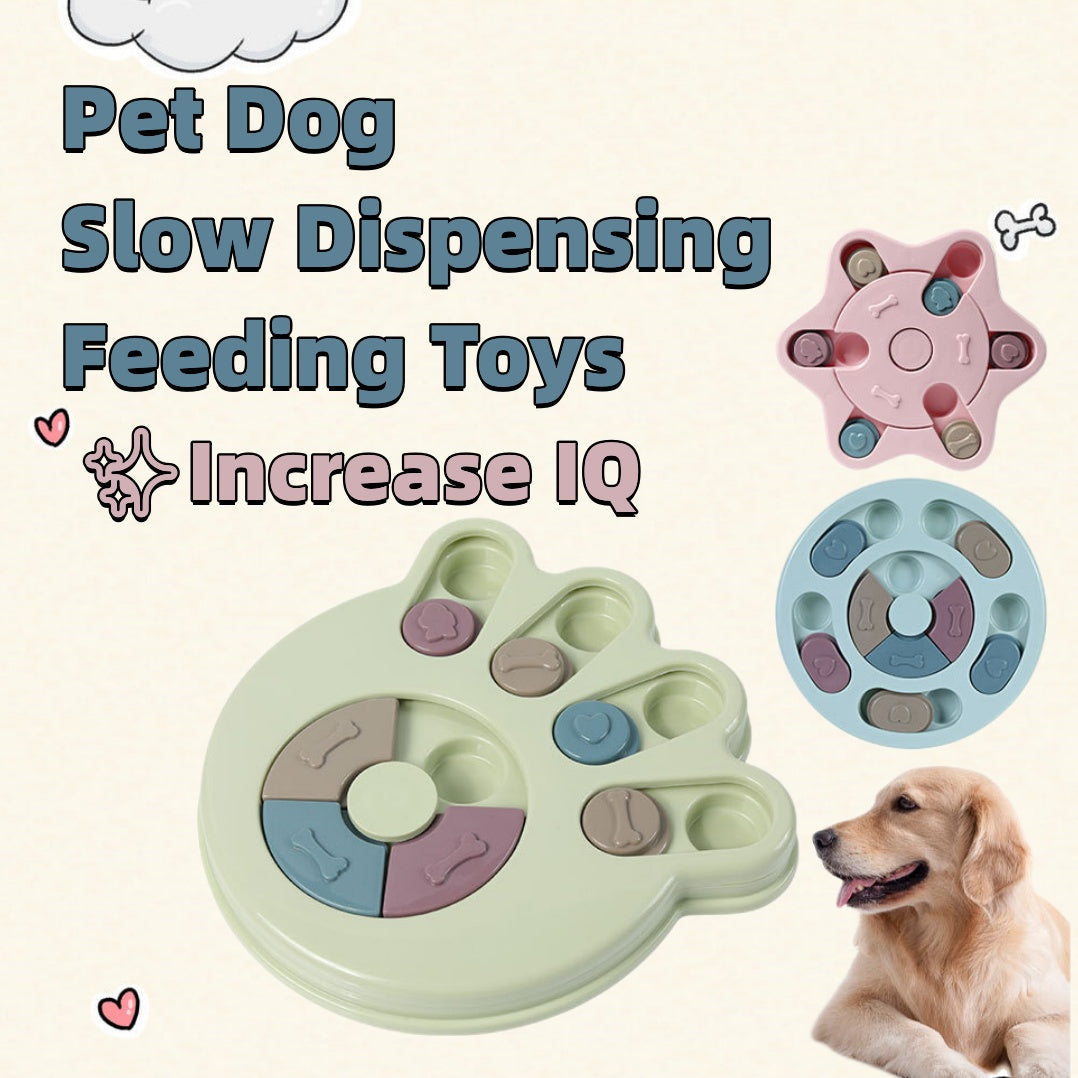 Puzzle Toy & Slow Feeding Feeder for Small–Medium Dogs