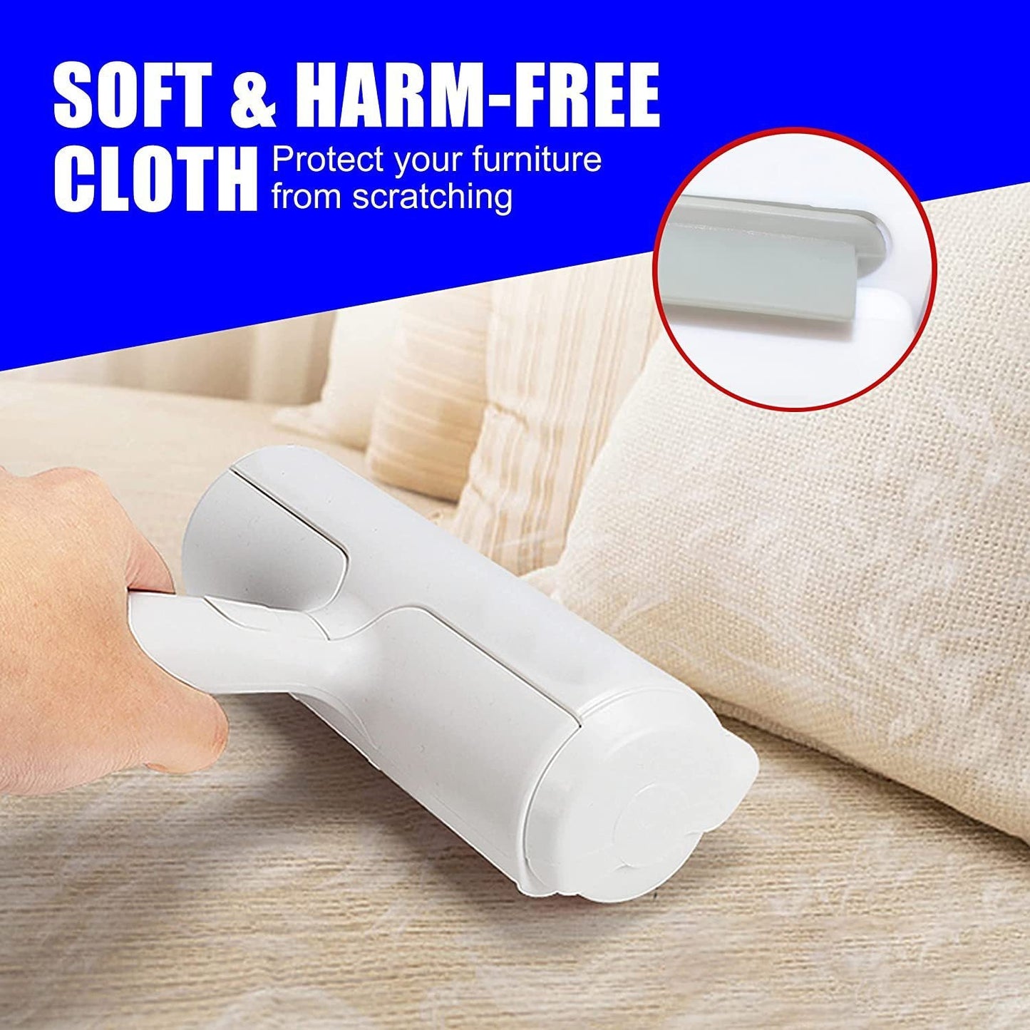 Premium Pet Hair Picker Roller – Eco-Friendly, Reusable Fur Remover