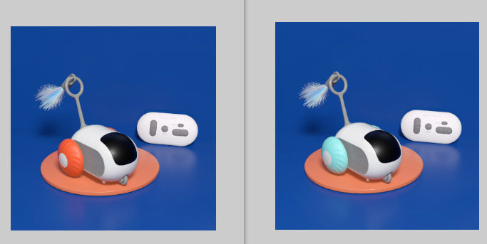 Smart Interactive Cat Car Toy – USB Rechargeable, RC Fun