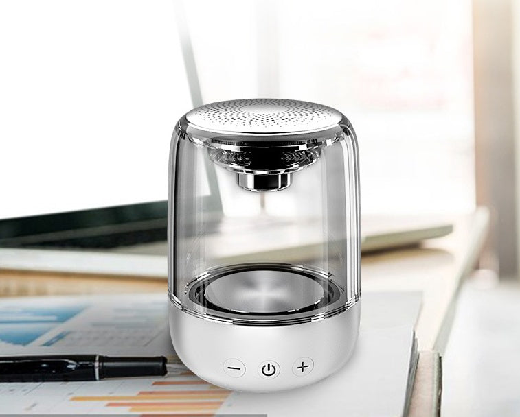 Portable Bluetooth Column Speaker – Powerful Bass & LED Mood Lighting