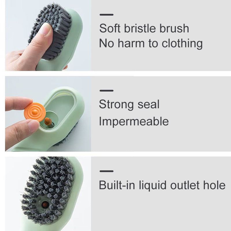 Deep Cleaning Shoe Brush – Auto Liquid Discharge for Effortless Cleaning 🧼