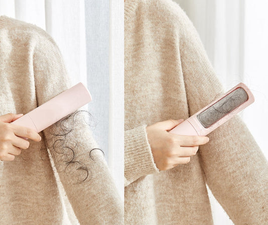 Rotating Cylinder Sticky Brush – Ultimate Pet Hair Remover for Clothes & Furniture