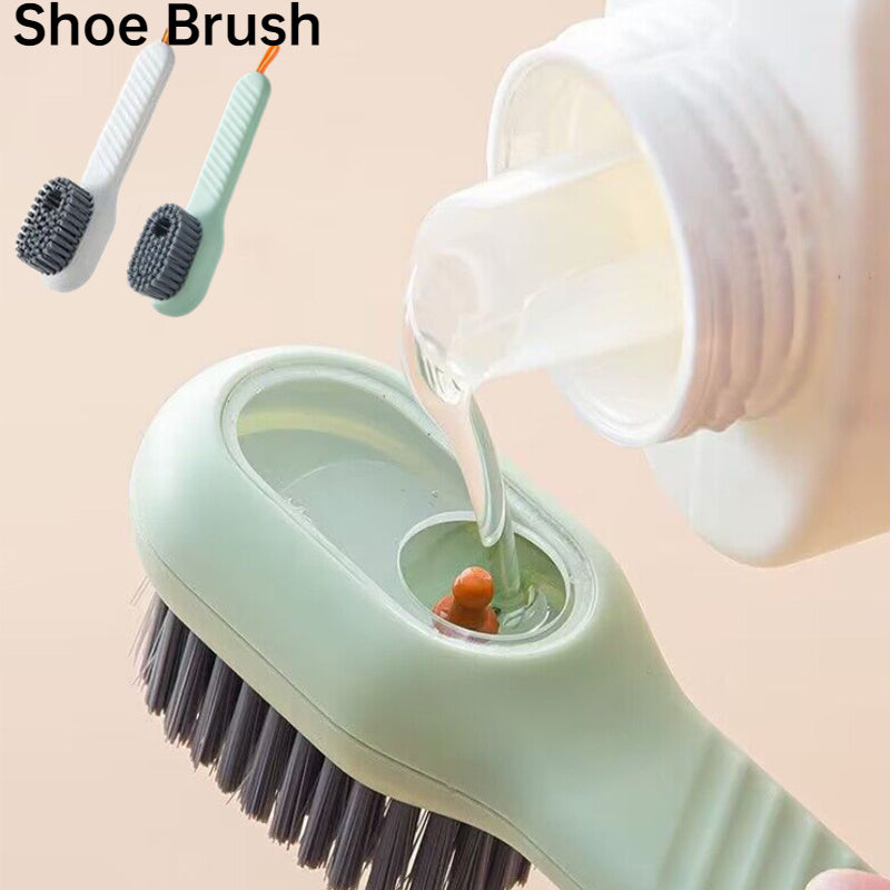 Deep Cleaning Shoe Brush – Auto Liquid Discharge for Effortless Cleaning 🧼