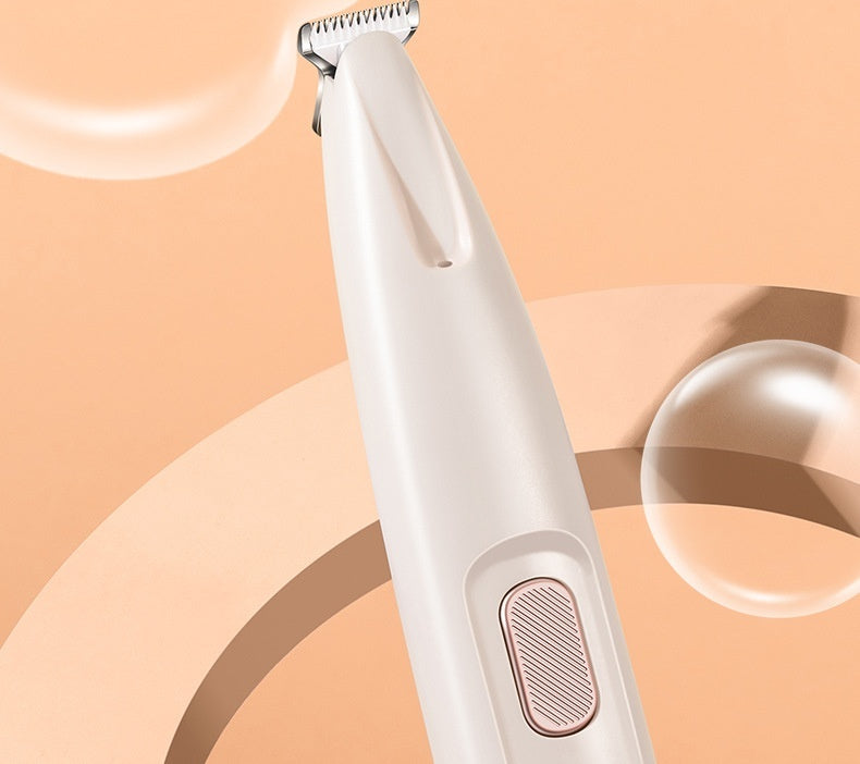 Waterproof Dog Paw Trimmer – LED Light & Rechargeable Grooming Tool