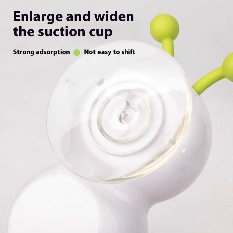 Interactive Rechargeable Motion-Activated Cat Toy with Fluffy Tail & Sound