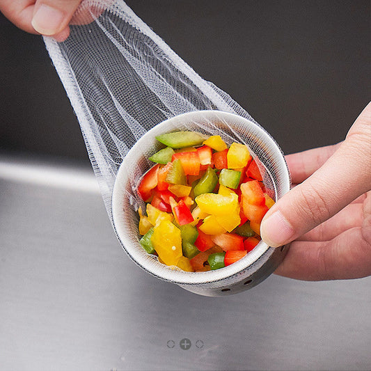 Disposable Sink Filter Net – Anti‑Clog Mesh Bags for Kitchen