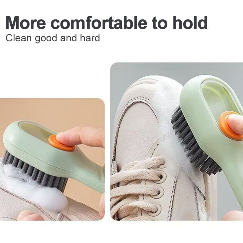 Deep Cleaning Shoe Brush – Auto Liquid Discharge for Effortless Cleaning 🧼
