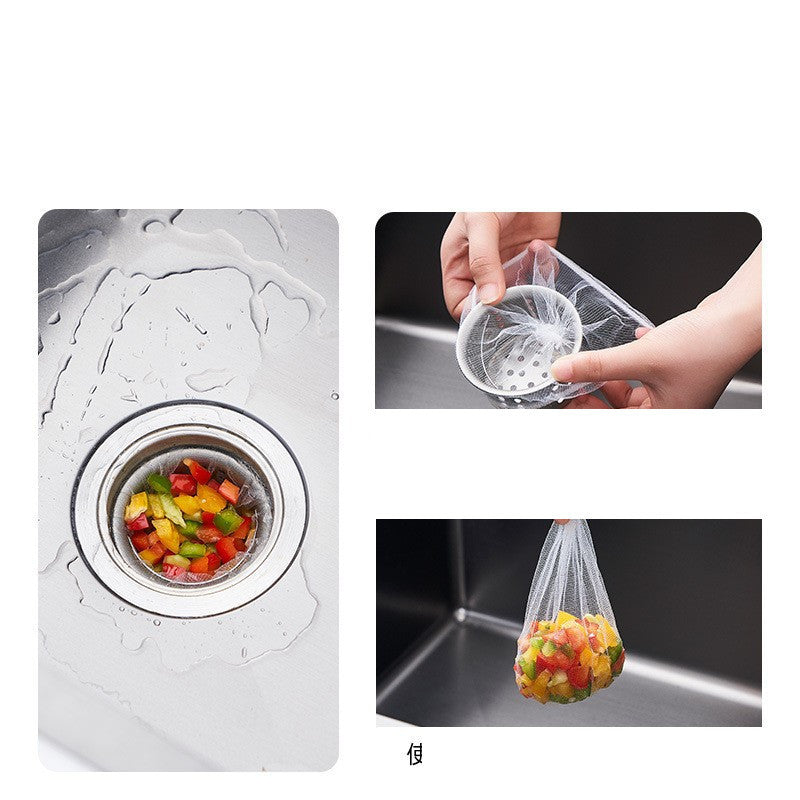 Disposable Sink Filter Net – Anti‑Clog Mesh Bags for Kitchen