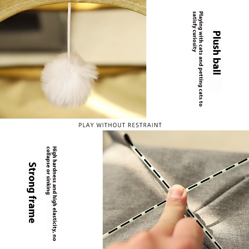 Cathouse Breathable Pet Tent Nest – Indoor And Outdoor Cat Room