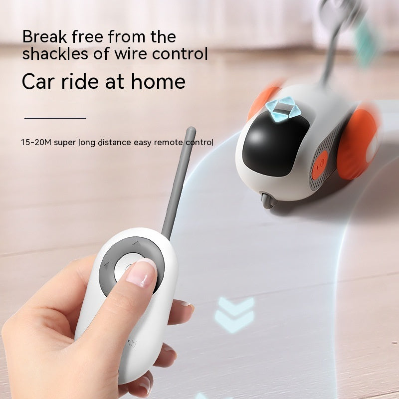Smart Interactive Cat Car Toy – USB Rechargeable, RC Fun