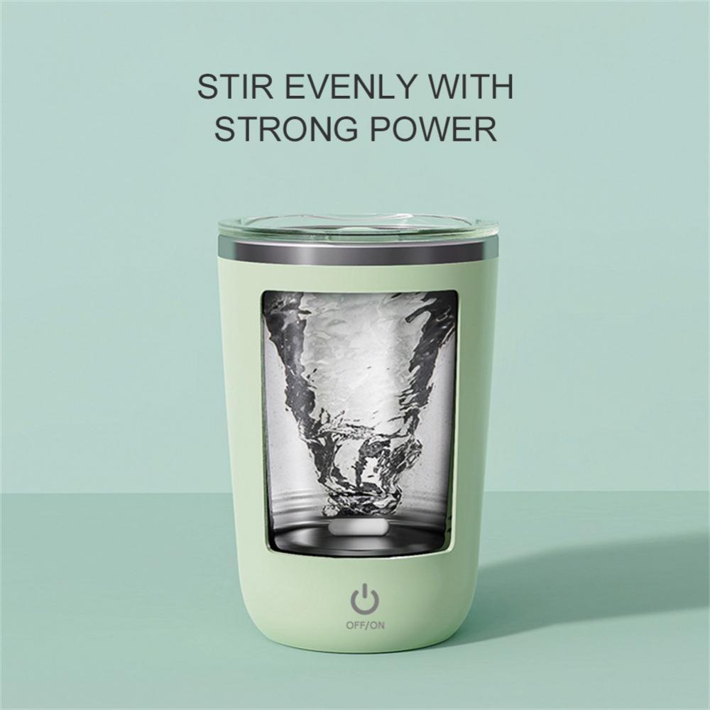 Electric Stirring Travel Mug – USB Powered & Spill-Free