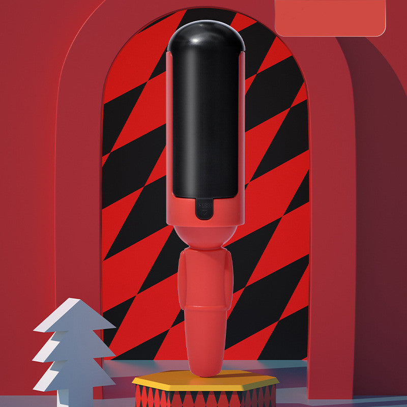 Pet Hair Remover Roller – Ergonomic Non‑Slip Handle with Self‑Cleaning Dust Base