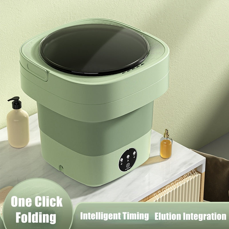 Mini Foldable Portable Washing Machine – Compact, Big‑Capacity Spinner