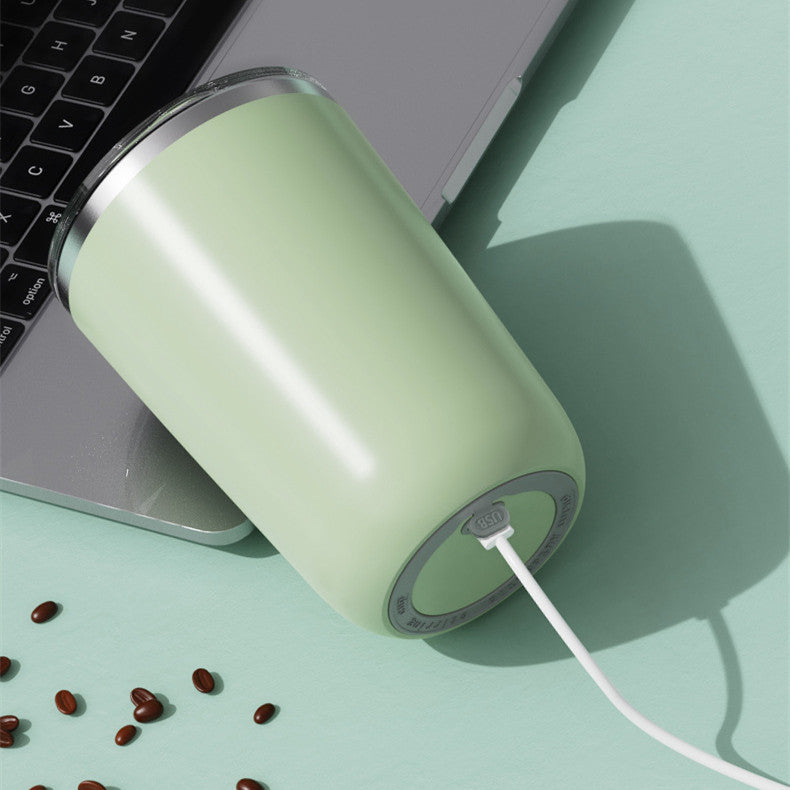 Electric Stirring Travel Mug – USB Powered & Spill-Free