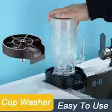 Bar Counter Cup Rinser – High-Pressure Spray Washer for Glasses & Pitchers