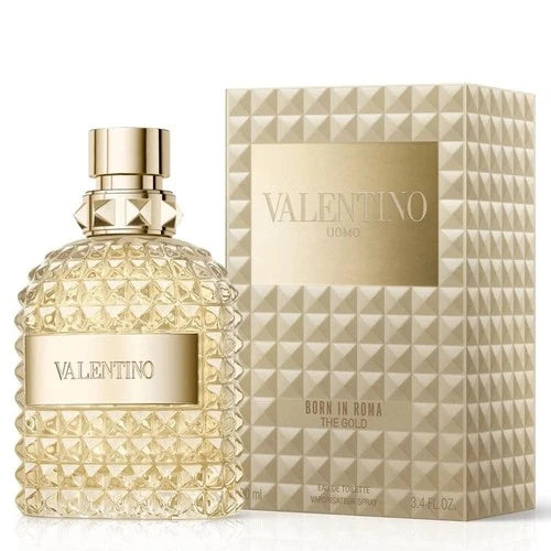 Valentino Uomo Born In Roma The Gold EDT 3.4 oz / 100 ml