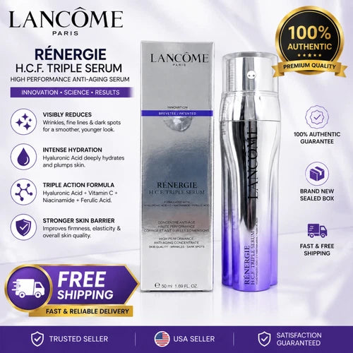 Lancôme Rénergie H.C.F. Triple Anti-Aging Serum 1.7 Oz / 50mL